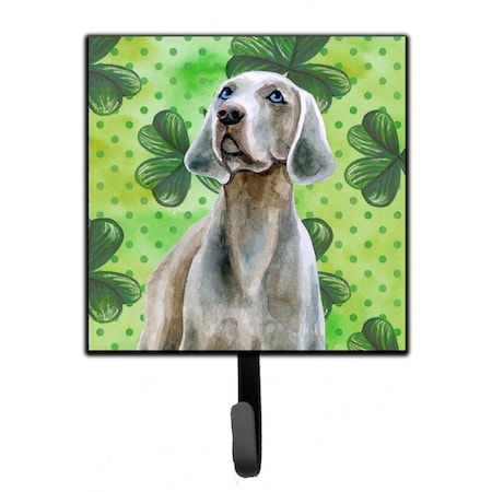 Carolines Treasures Weimaraner St Patricks Leash or Key Holder BB9848SH4